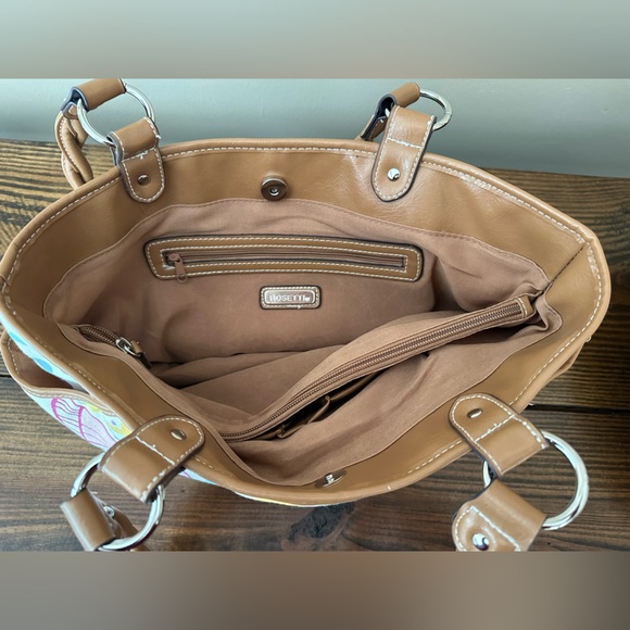 Rosetta floral/butterfly handbag - Picture 3 of 10